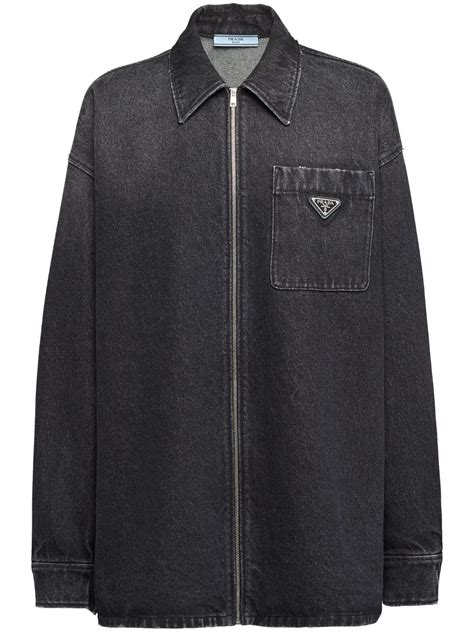 prada uomo jeans sportivi|prada denim jacket.